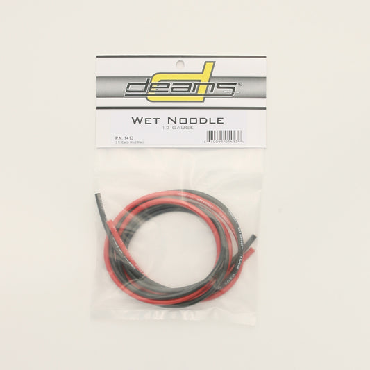 P.N. 1413 - 12 Gauge Wet Noodle™ 3' Red and Black