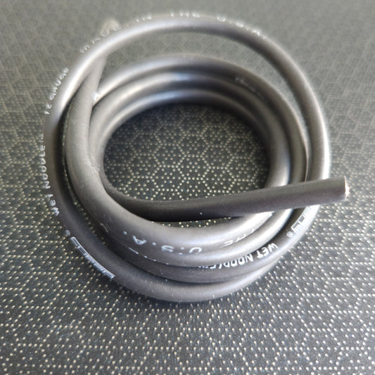 P.N. 1415 - 12 Gauge Wet Noodle™ Black 6' Length