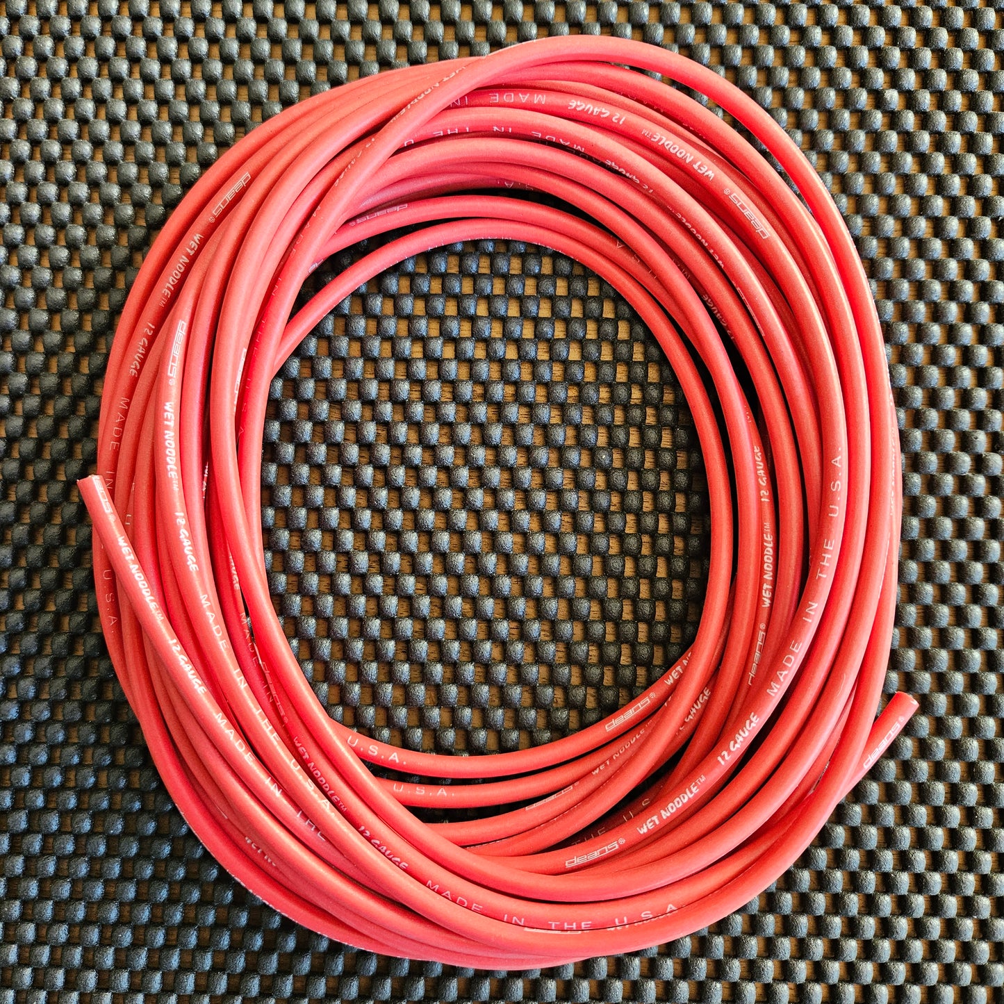 P.N. 1434 - 12 Gauge Wet Noodle™ Red 30' Coil