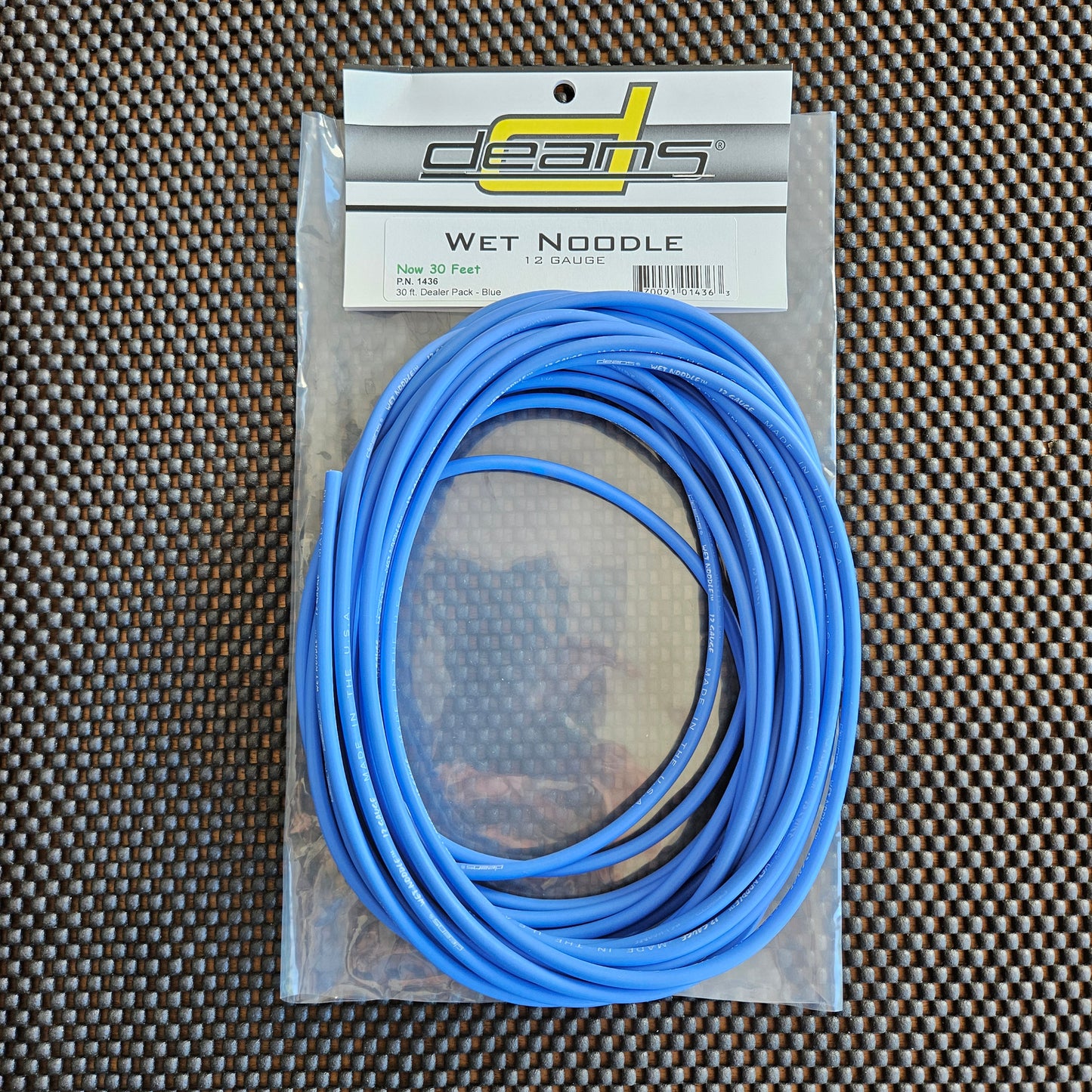 P.N. 1436 - 12 Gauge Wet Noodle™ Blue 30' Coil
