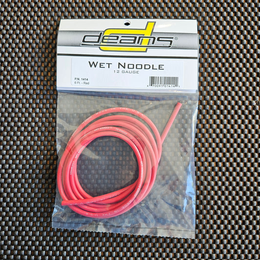 P.N. 1414 - 12 Gauge Wet Noodle™ Red 6' Length