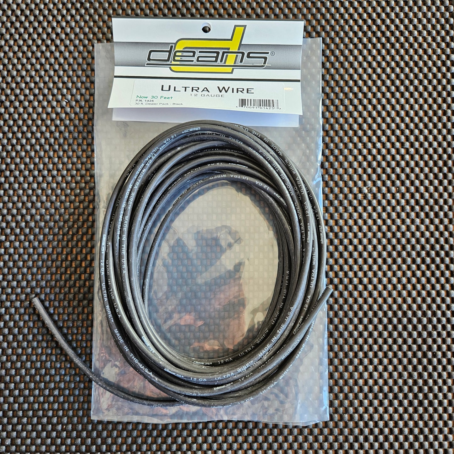 30' Black 12 Gauge Ultra Wire™