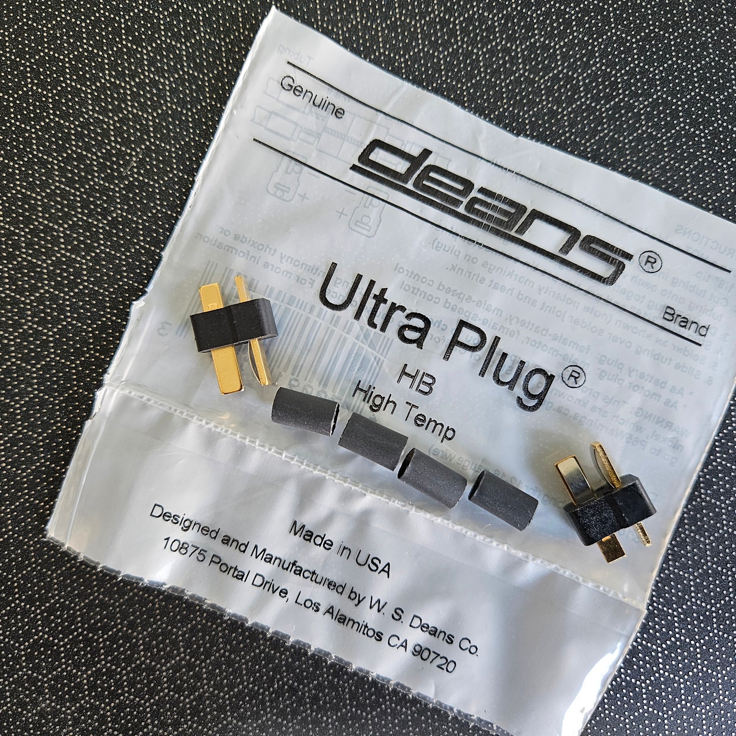 Ultra Plug HB Male 2 Pack 3/16 Shrink