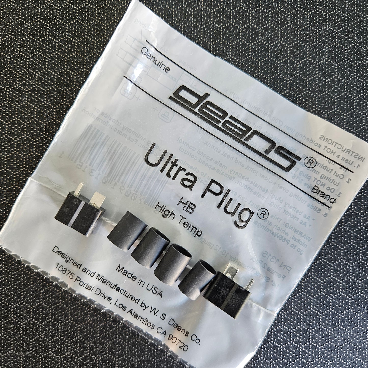 Ultra Plug HB Female 2 Pack 1/4 Shrink