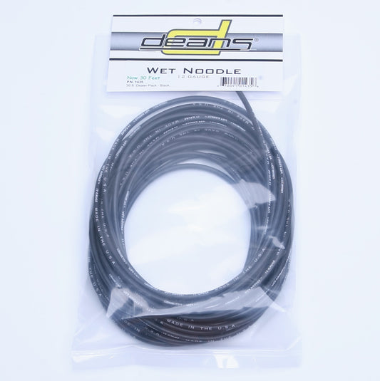 P.N. 1435 - 12 Gauge Wet Noodle™ Black 30' Coil
