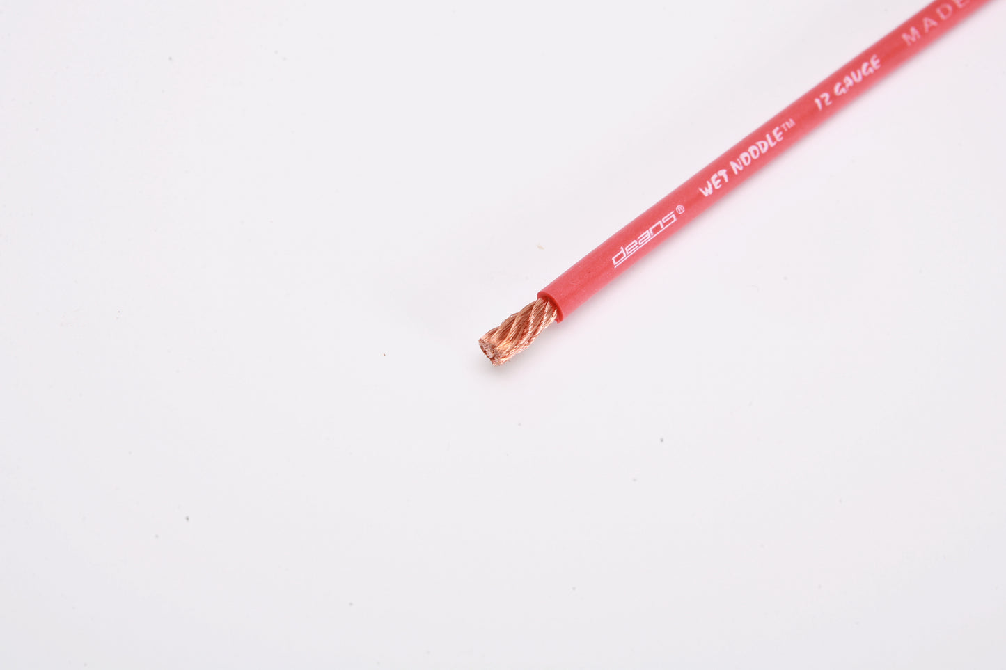 P.N. 1460 - 12 Gauge Wet Noodle™ - Red 100' Coil
