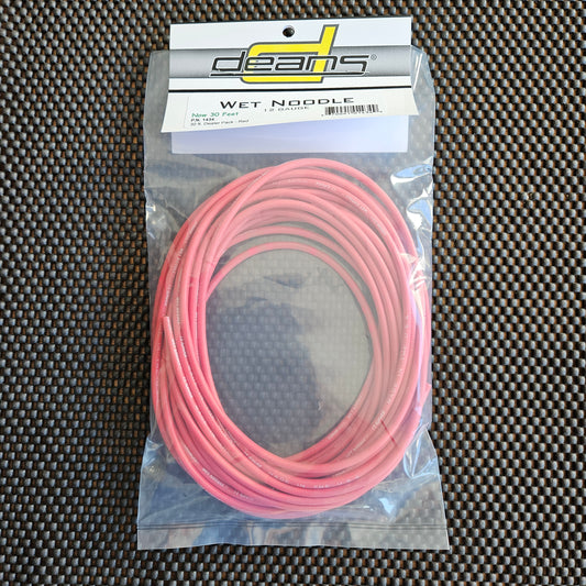 12 Gauge Wet Noodle™ Red 30' Coil
